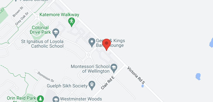 map of 108 -  67 Kingsbury Square